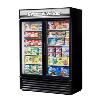 2 Glass Door Reach-in Freezer (True)